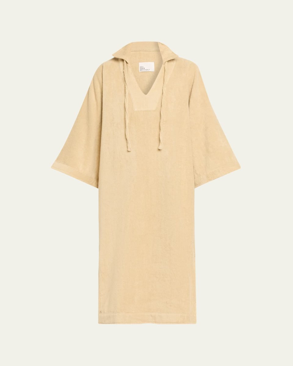 Terry Cloth Tunic Caftan
